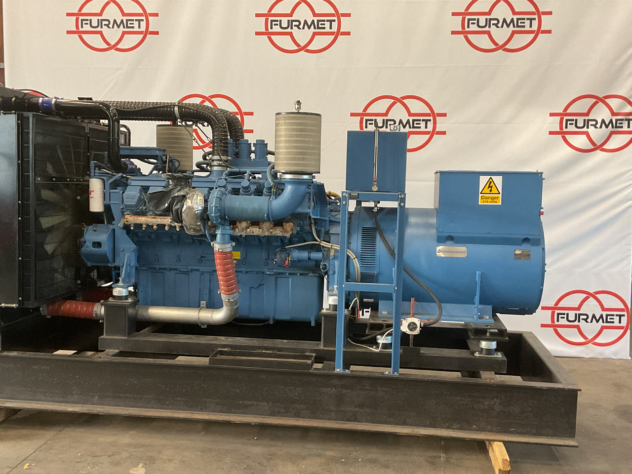 MTU 16V2000, 900KVA generatorset. Like brand new. Low standby hours - Elektrisk generator: bilde 3 MTU 16V2000, 900KVA generatorset. Like brand new. Low standby hours - Elektrisk generator: bilde 3