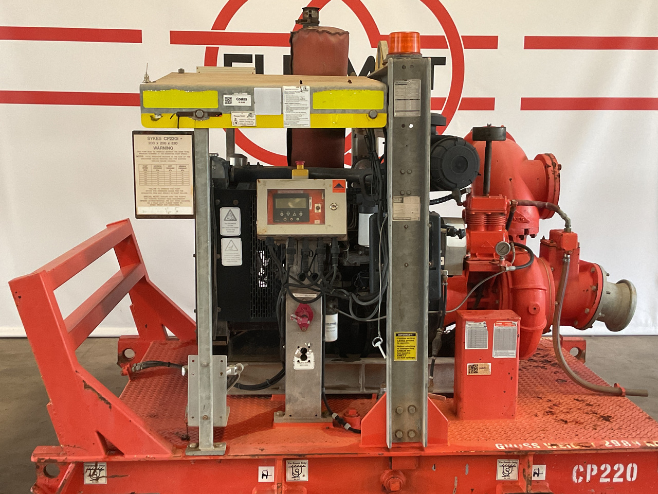 Sykes CP220i water pump, very complete. Perkins powered water pump. - Vannpumpe: bilde 2 Sykes CP220i water pump, very complete. Perkins powered water pump. - Vannpumpe: bilde 2