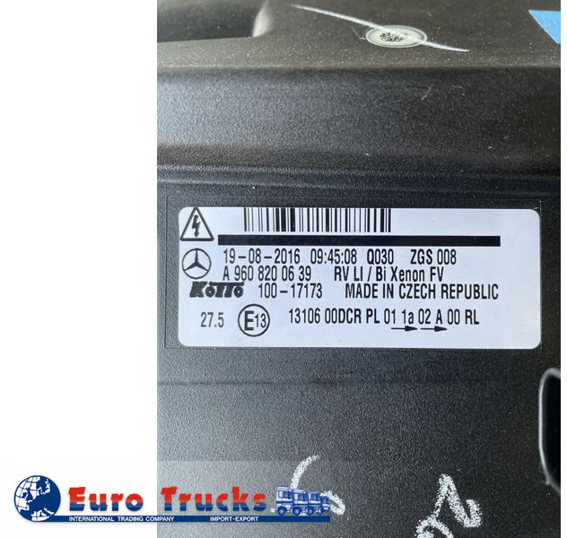 Mercedes-Benz Head light unit MP4 - Frontlys for Lastebil: bilde 3 Mercedes-Benz Head light unit MP4 - Frontlys for Lastebil: bilde 3