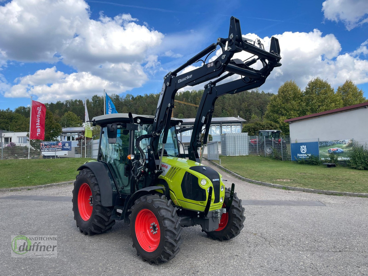 CLAAS Atos 220 C mit Quicke X3S Performance - Traktor: bilde 1 CLAAS Atos 220 C mit Quicke X3S Performance - Traktor: bilde 1