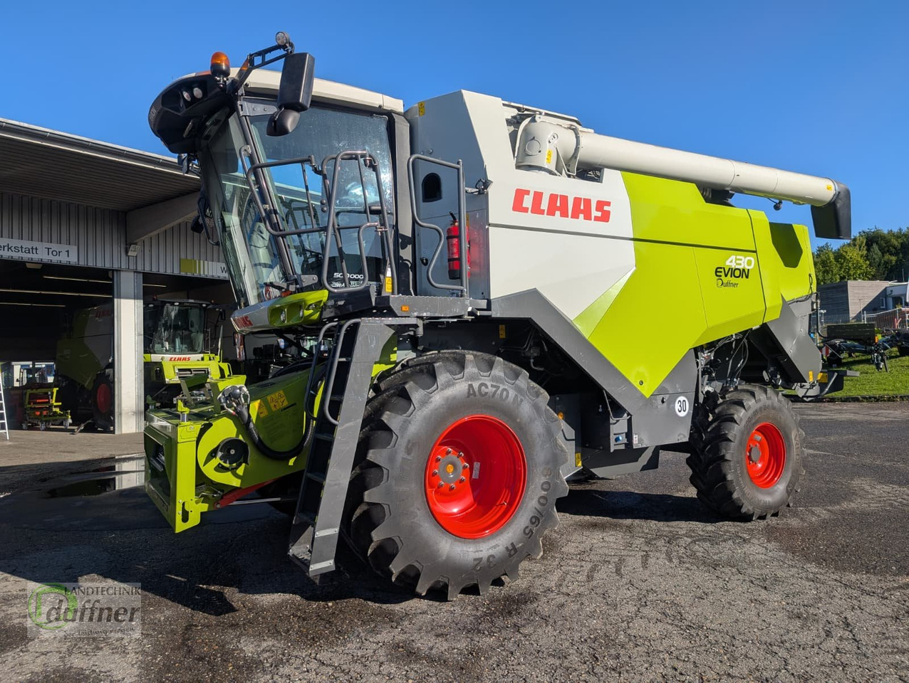 CLAAS Evion 430 Bussines - Skurtresker: bilde 1 CLAAS Evion 430 Bussines - Skurtresker: bilde 1