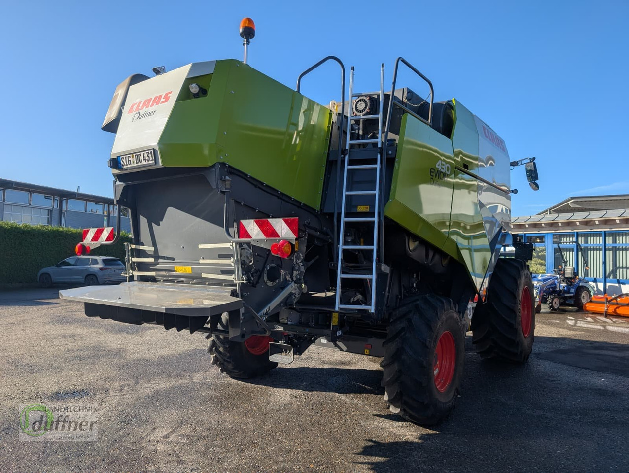 CLAAS Evion 430 Bussines - Skurtresker: bilde 5 CLAAS Evion 430 Bussines - Skurtresker: bilde 5