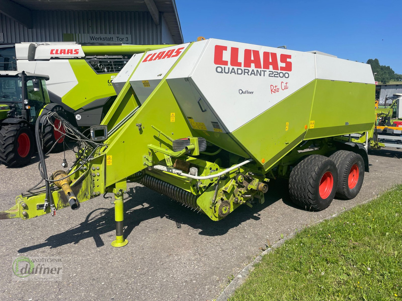 CLAAS Quadrant 2200 RC Tandem - Firkantpresse: bilde 1 CLAAS Quadrant 2200 RC Tandem - Firkantpresse: bilde 1