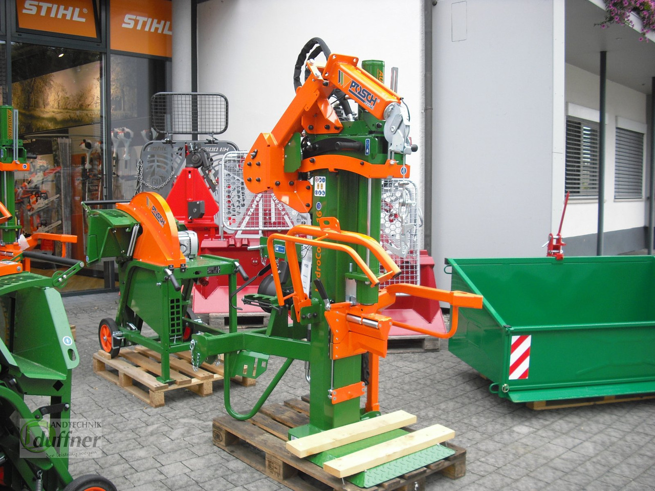 Posch HydroCombi 16 + Winde - Vedkløyver: bilde 1 Posch HydroCombi 16 + Winde - Vedkløyver: bilde 1