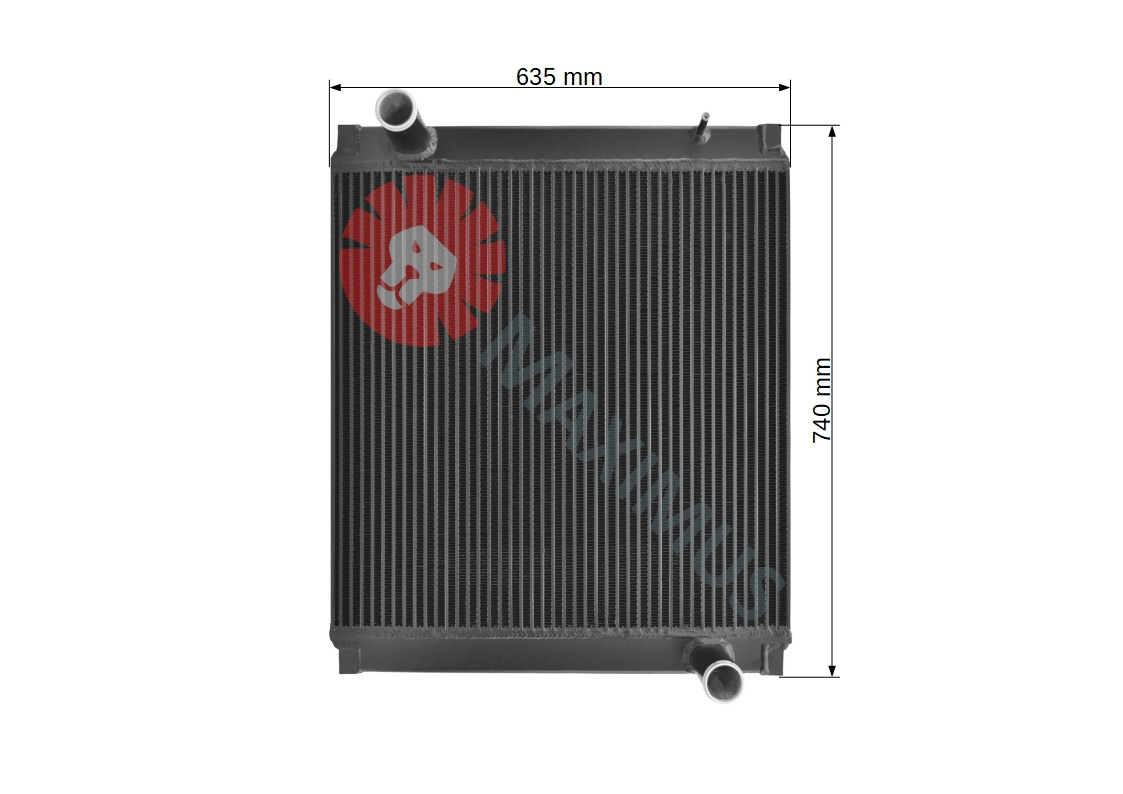 CLAAS AXION 840-810 CMATIC , 850-810 HEXASHIFT , 850-820 HEXASHIFT - Radiator for Traktor: bilde 2 CLAAS AXION 840-810 CMATIC , 850-810 HEXASHIFT , 850-820 HEXASHIFT - Radiator for Traktor: bilde 2