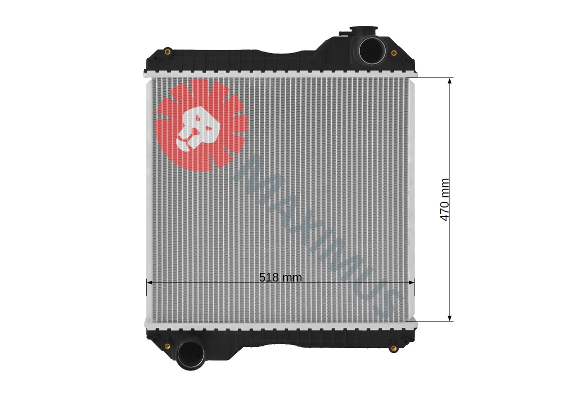 JCB - Radiator for Materialhåndteringsutstyr: bilde 3 JCB - Radiator for Materialhåndteringsutstyr: bilde 3