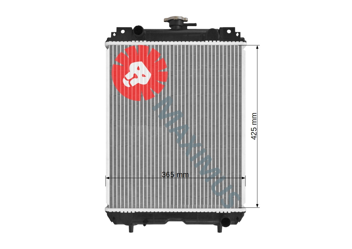 KOBELCO SK30SR-3 SK35SR-3 SK30UR 30SR 30SR-3 35SR 35SR-3 35SR-5 - Radiator for Minigraver: bilde 3 KOBELCO SK30SR-3 SK35SR-3 SK30UR 30SR 30SR-3 35SR 35SR-3 35SR-5 - Radiator for Minigraver: bilde 3