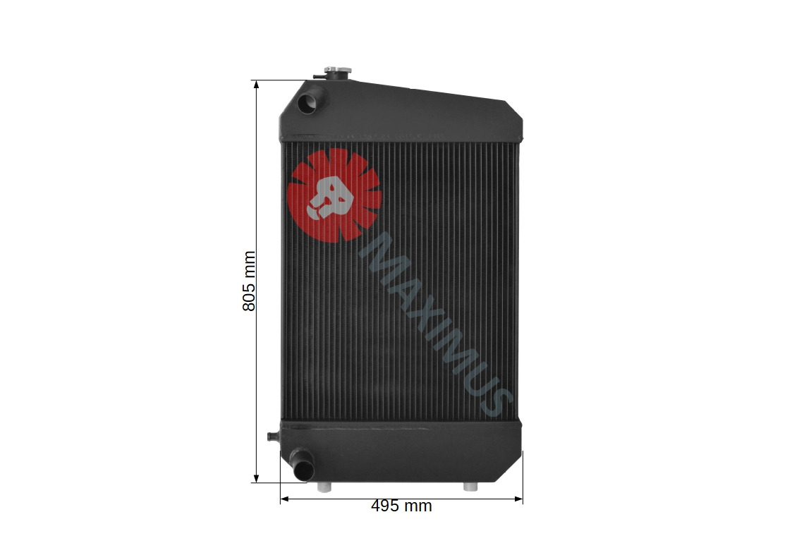 MANITOU MLT629 MLT633 MLT730 MLT732 MLT932 - Radiator for Teleskoplastere: bilde 3 MANITOU MLT629 MLT633 MLT730 MLT732 MLT932 - Radiator for Teleskoplastere: bilde 3