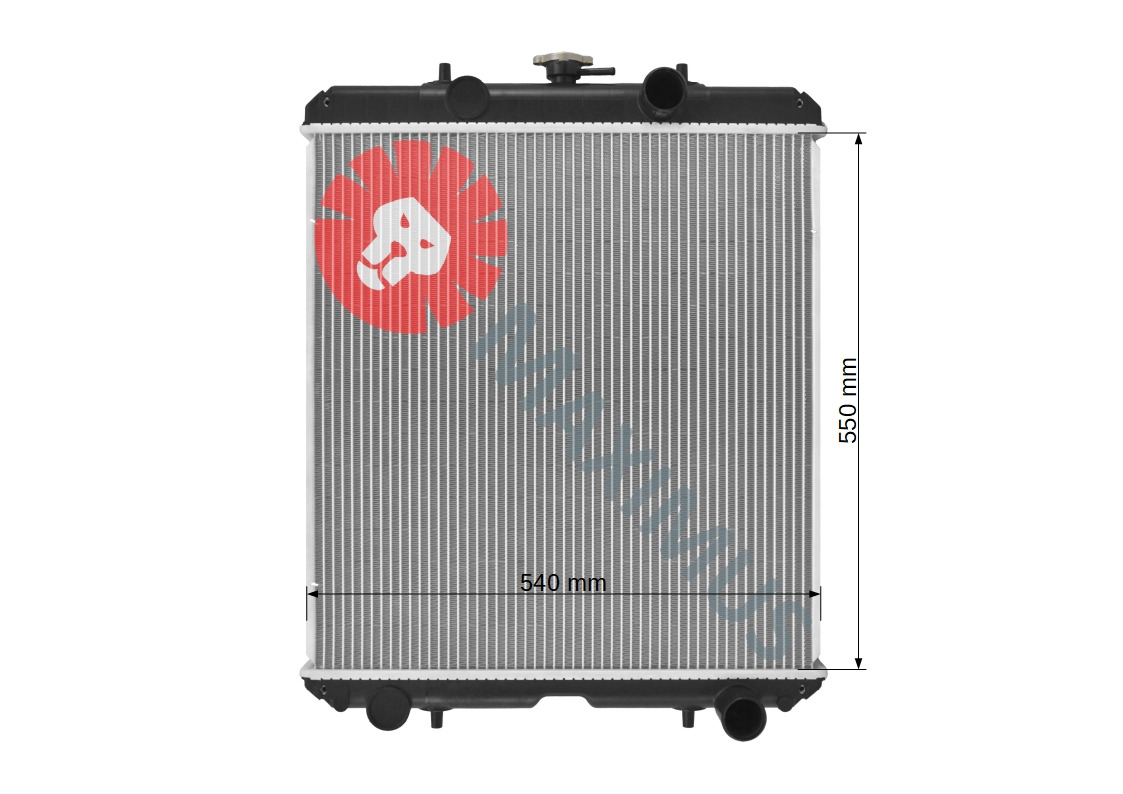 YANMAR F14B - Radiator for Minitraktor: bilde 3 YANMAR F14B - Radiator for Minitraktor: bilde 3