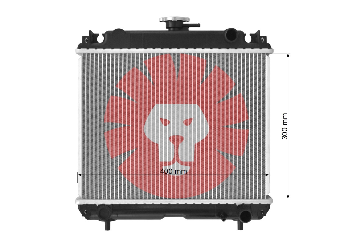 YANMAR F190 F210 F230 F250 - Radiator for Minitraktor: bilde 3 YANMAR F190 F210 F230 F250 - Radiator for Minitraktor: bilde 3