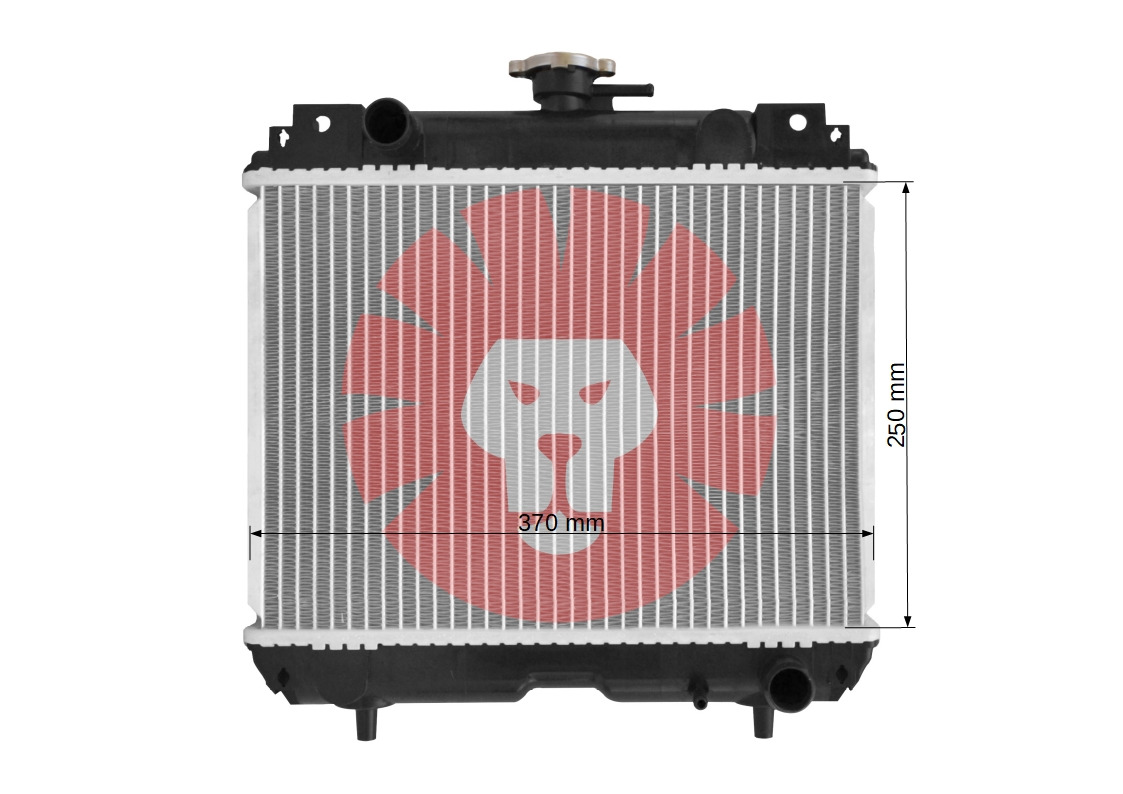 YANMAR  - Radiator for Minitraktor: bilde 3 YANMAR  - Radiator for Minitraktor: bilde 3