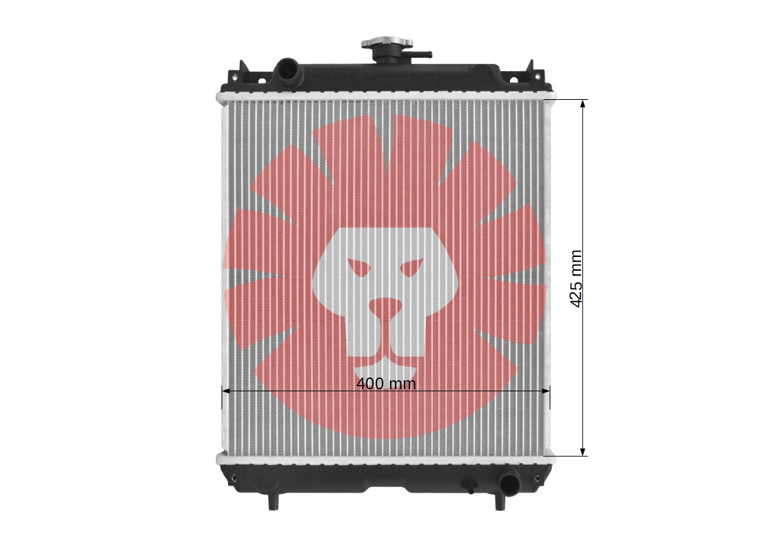 YANMAR US32/36 - Radiator for Traktor: bilde 3 YANMAR US32/36 - Radiator for Traktor: bilde 3