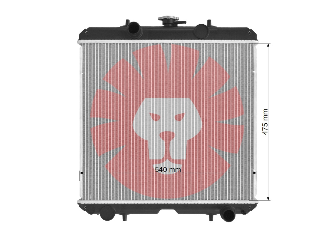 YANMAR VIO40 - Radiator for Gravemaskin: bilde 3 YANMAR VIO40 - Radiator for Gravemaskin: bilde 3
