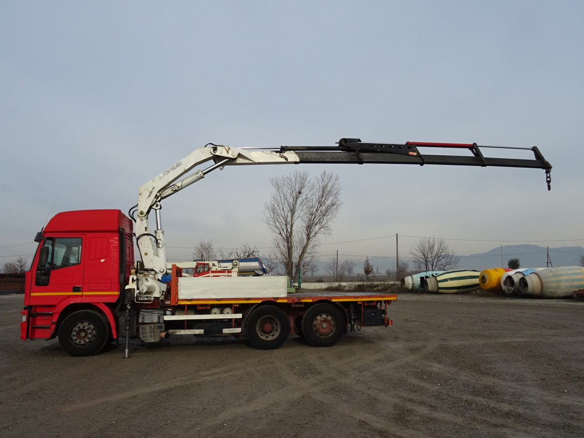 Planbil, Kranbil IVECO EUROSTAR 240E42 BONFIGLIOLI P30500XL: bilde 7