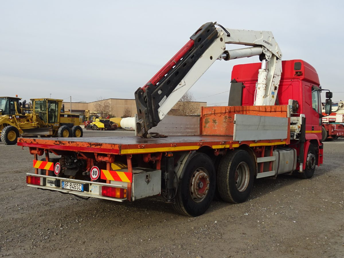 Planbil, Kranbil IVECO EUROSTAR 240E42 BONFIGLIOLI P30500XL: bilde 6