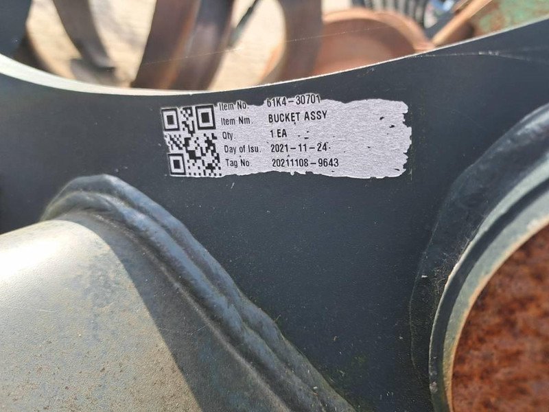 Hyundai Excavator Digging Bucket 140, 61K4-30701 - Skuffe for Bygg og anlegg: bilde 5 Hyundai Excavator Digging Bucket 140, 61K4-30701 - Skuffe for Bygg og anlegg: bilde 5
