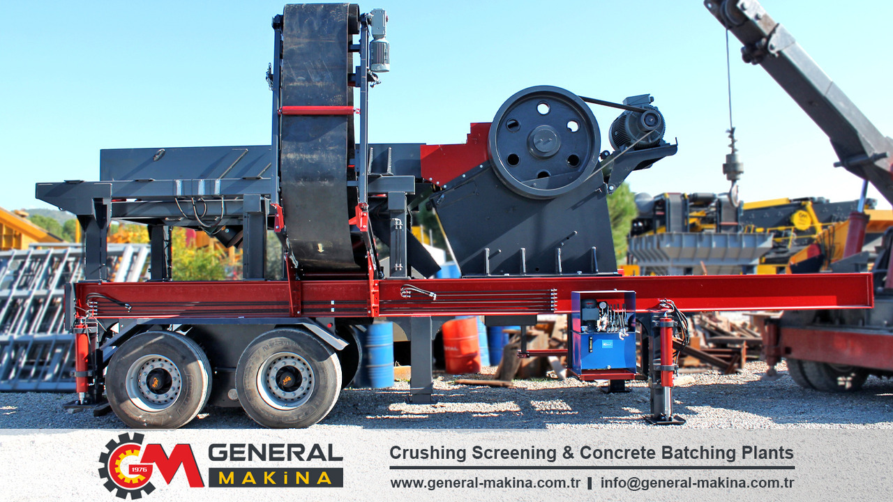 GENERAL MAKİNA Semi Mobile Crushing Plant - Kjeftknuser: bilde 3 GENERAL MAKİNA Semi Mobile Crushing Plant - Kjeftknuser: bilde 3