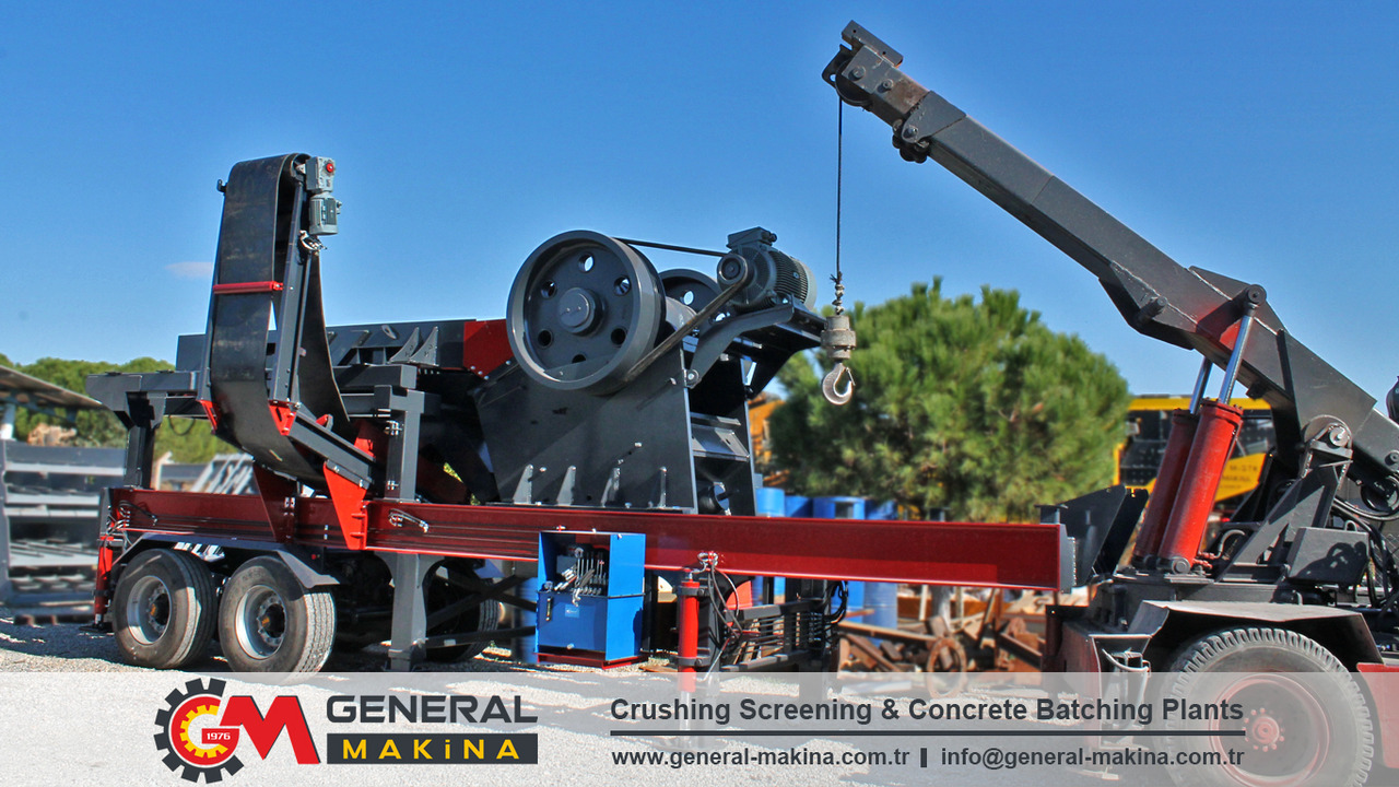 GENERAL MAKİNA Semi Mobile Crushing Plant - Kjeftknuser: bilde 4 GENERAL MAKİNA Semi Mobile Crushing Plant - Kjeftknuser: bilde 4