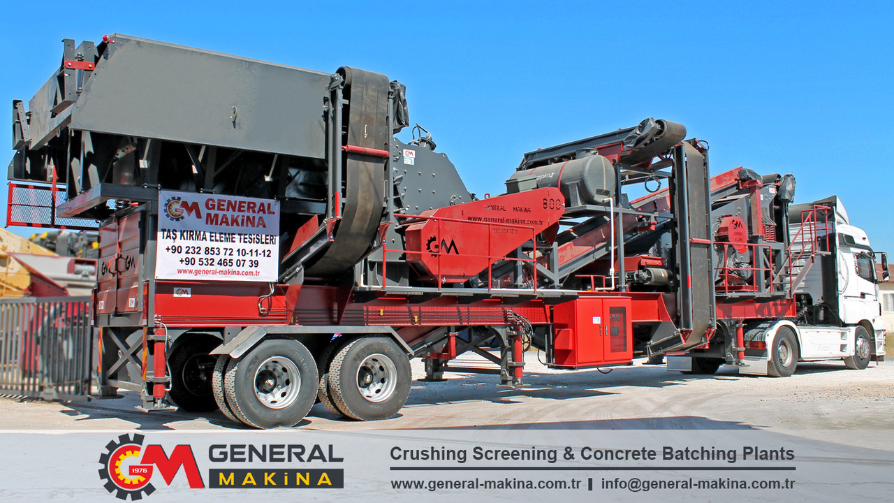 General Makina 800 Series Mobile Impact Crusher Plant - Slagknuser: bilde 1 General Makina 800 Series Mobile Impact Crusher Plant - Slagknuser: bilde 1