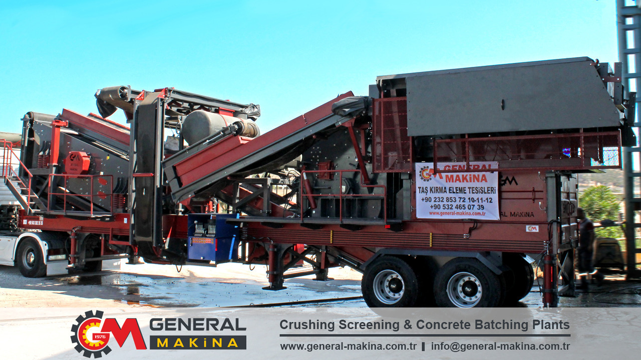General Makina 800 Series Mobile Impact Crusher Plant - Slagknuser: bilde 4 General Makina 800 Series Mobile Impact Crusher Plant - Slagknuser: bilde 4