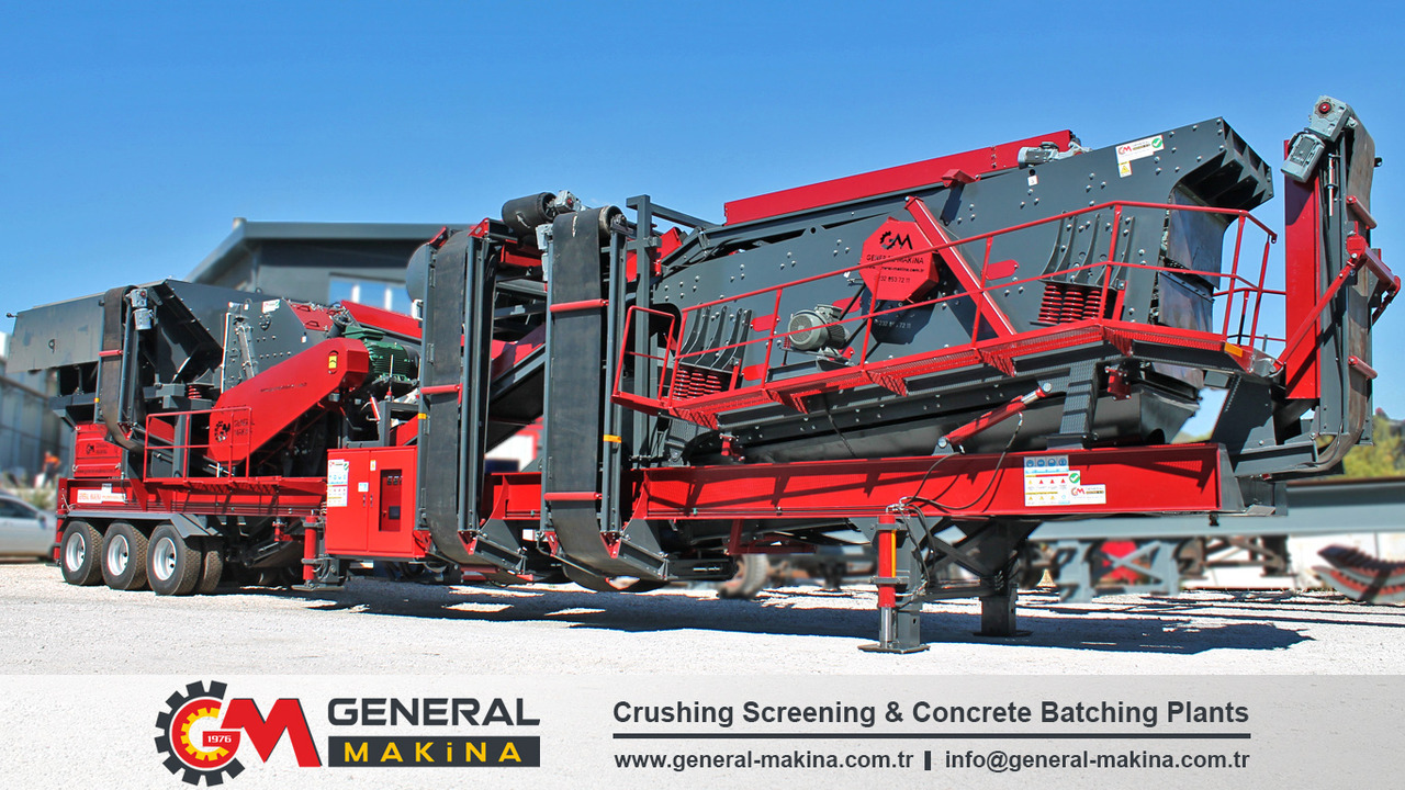 General Makina High Capacity Mobile Crusher Plant for Sale - Mobilt knuseverk: bilde 1 General Makina High Capacity Mobile Crusher Plant for Sale - Mobilt knuseverk: bilde 1