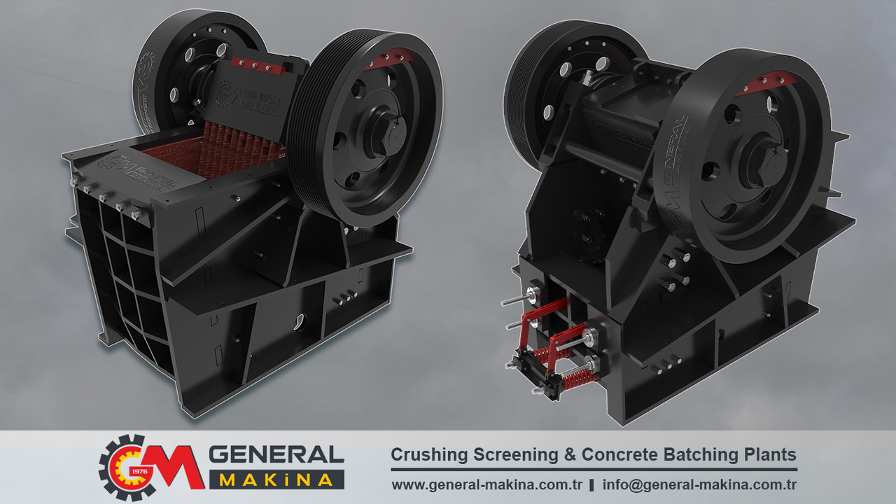 General Makina High Quality Jaw Crusher - Kjeftknuser: bilde 4 General Makina High Quality Jaw Crusher - Kjeftknuser: bilde 4