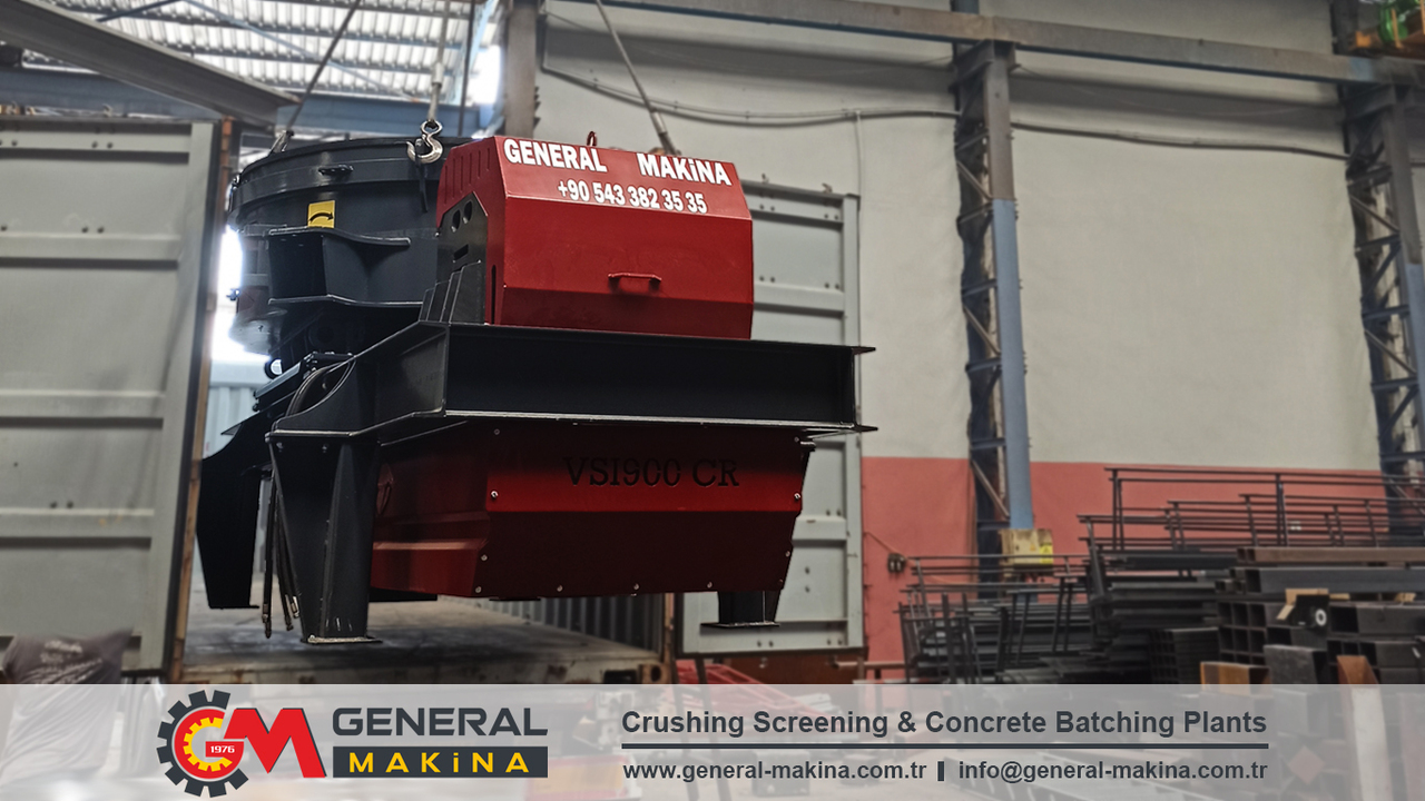 Ny Slagknuser General Makina M-VSI 900 Mobile Vertical Impact Crusher: bilde 17