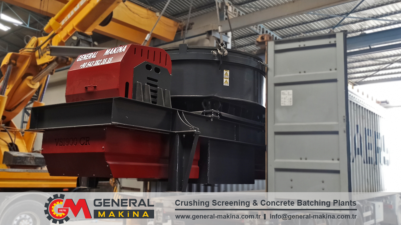 Ny Slagknuser General Makina M-VSI 900 Mobile Vertical Impact Crusher: bilde 14