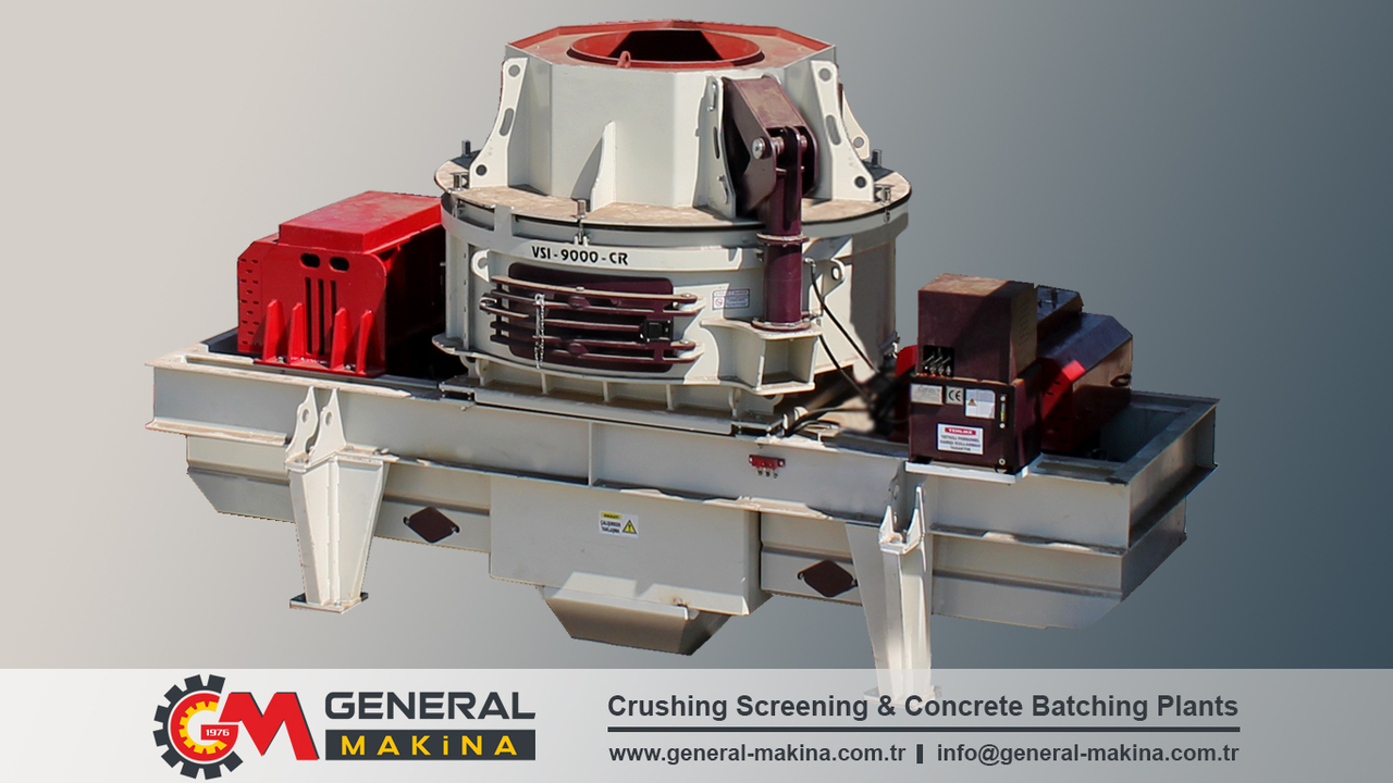 General Makina VSI 900 Vertical Impact Crusher From Turkey - Slagknuser: bilde 5 General Makina VSI 900 Vertical Impact Crusher From Turkey - Slagknuser: bilde 5