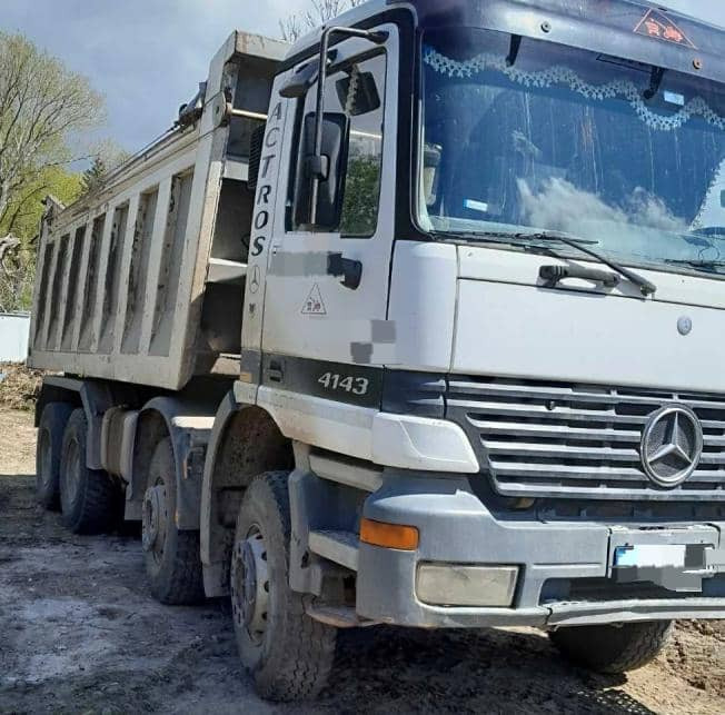 MERCEDES-BENZ Actros 4143 - Tippbil: bilde 1 MERCEDES-BENZ Actros 4143 - Tippbil: bilde 1