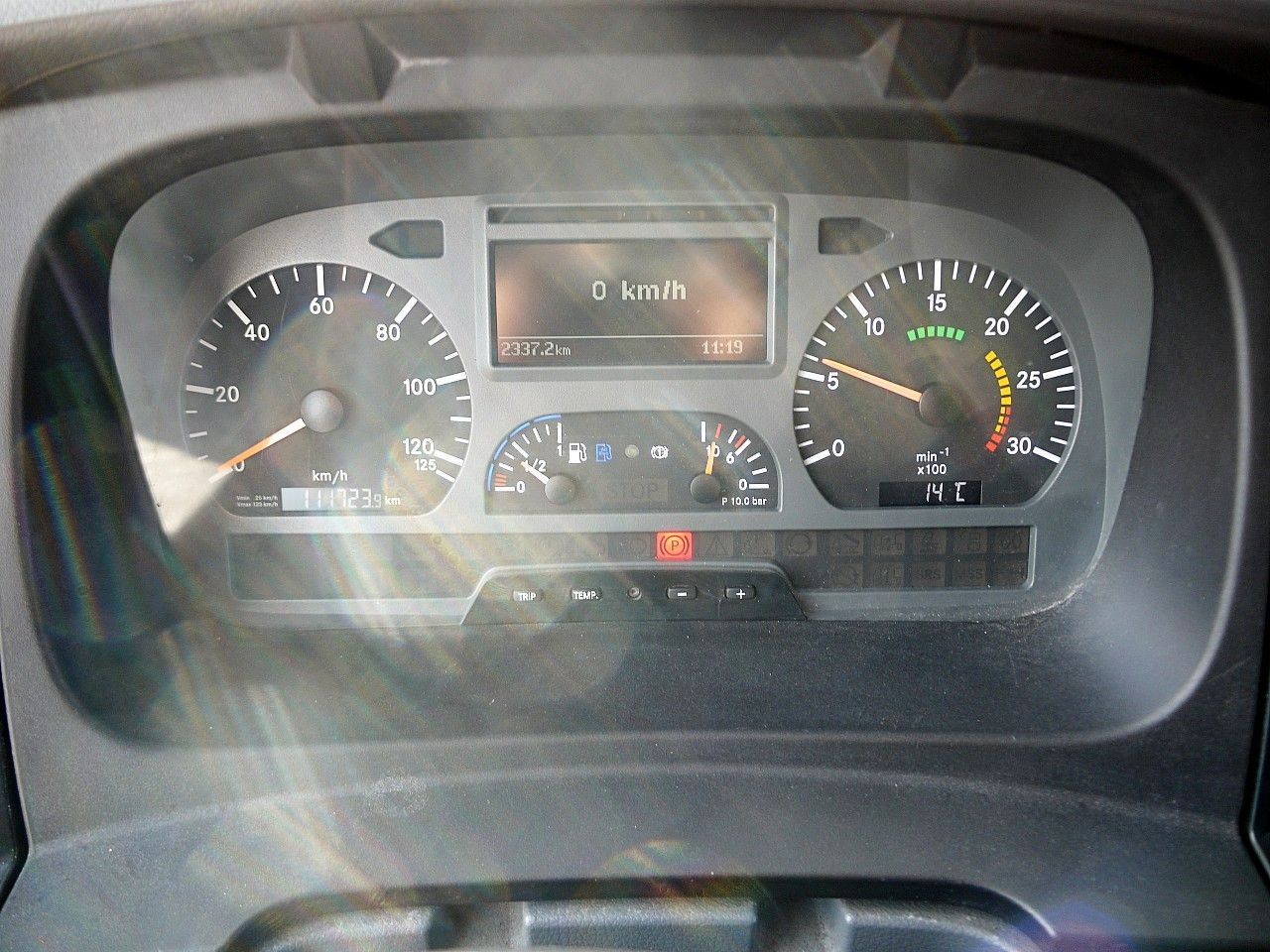 Skapbil Mercedes-Benz 1018 ATEGO MEUBEL KOFFER A/C LBW LUFT 112tkm: bilde 14