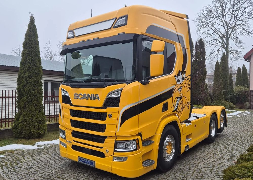 Scania R580 V8 Boogie Full Air - Trekkvogn: bilde 1 Scania R580 V8 Boogie Full Air - Trekkvogn: bilde 1