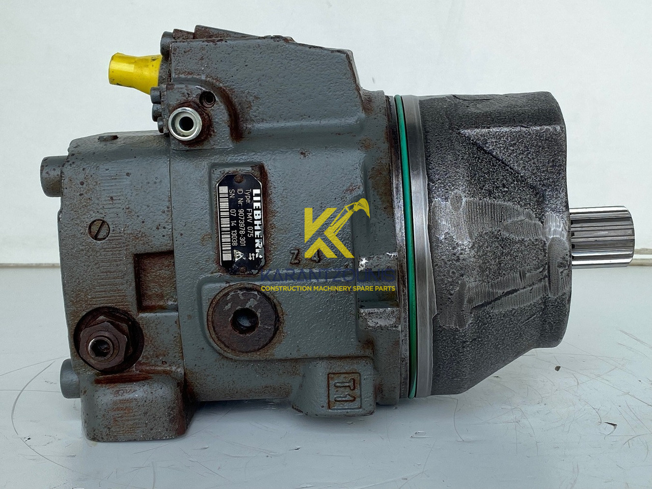Liebherr Hydraulikeinbaumotor FMV075, ID-Nr.9073978. LOS914, LOS924, R902, R904, R912, R914, R922, R924, R924 COMP, R924 COMPA. #13038# - Hydraulisk motor for Beltegraver: bilde 3 Liebherr Hydraulikeinbaumotor FMV075, ID-Nr.9073978. LOS914, LOS924, R902, R904, R912, R914, R922, R924, R924 COMP, R924 COMPA. #13038# - Hydraulisk motor for Beltegraver: bilde 3