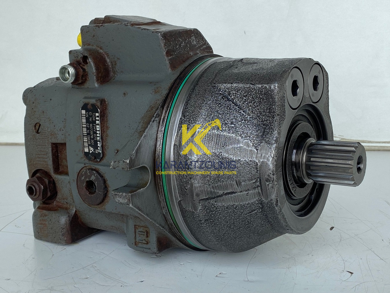 Liebherr Hydraulikeinbaumotor FMV075, ID-Nr.9073978. LOS914, LOS924, R902, R904, R912, R914, R922, R924, R924 COMP, R924 COMPA. #13038# - Hydraulisk motor for Beltegraver: bilde 1 Liebherr Hydraulikeinbaumotor FMV075, ID-Nr.9073978. LOS914, LOS924, R902, R904, R912, R914, R922, R924, R924 COMP, R924 COMPA. #13038# - Hydraulisk motor for Beltegraver: bilde 1