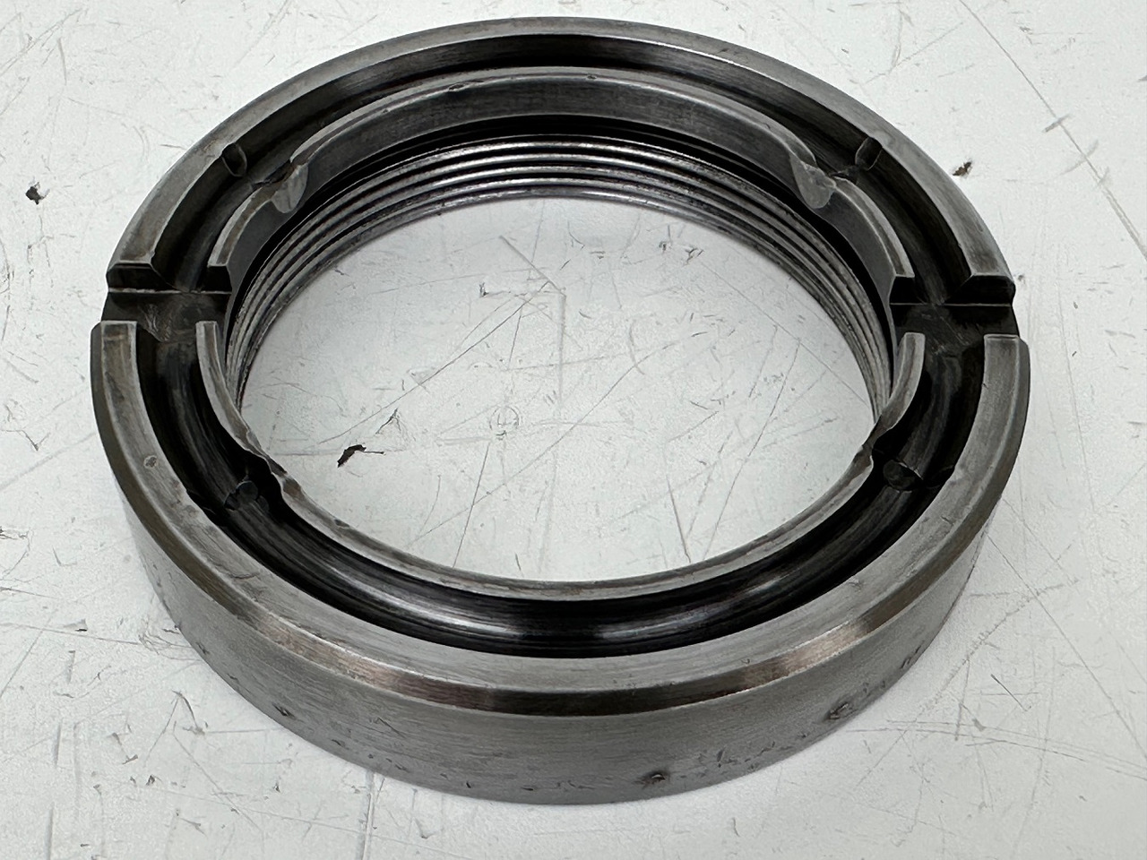 Liebherr Nutmutter ID-Nr.9441596 - ID-Nr.944159603. SAT200/277,SAT225/218,SAT225/200,SAT225/220,SAT225/228,SAT225/229,SAT225/230,SAT225/230,SAT225/240,SAT225/268,SAT250/278,SAT250A300.#944159603.GH# - Svingmotor for Gravemaskin: bilde 1 Liebherr Nutmutter ID-Nr.9441596 - ID-Nr.944159603. SAT200/277,SAT225/218,SAT225/200,SAT225/220,SAT225/228,SAT225/229,SAT225/230,SAT225/230,SAT225/240,SAT225/268,SAT250/278,SAT250A300.#944159603.GH# - Svingmotor for Gravemaskin: bilde 1