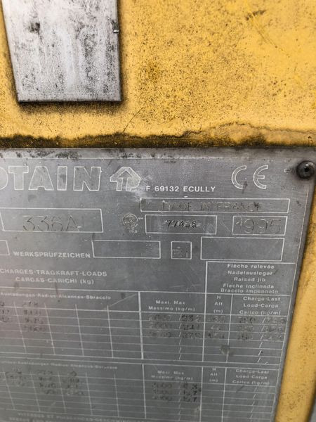 Potain GTMR 336 A - Selvreisende kran: bilde 4 Potain GTMR 336 A - Selvreisende kran: bilde 4