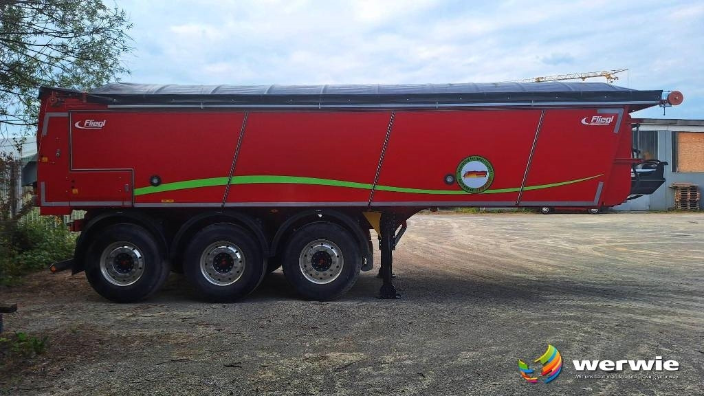 Fliegl ASS 372 Mega thermoisolierte Abschiebemulde - Semitrailer: bilde 2 Fliegl ASS 372 Mega thermoisolierte Abschiebemulde - Semitrailer: bilde 2