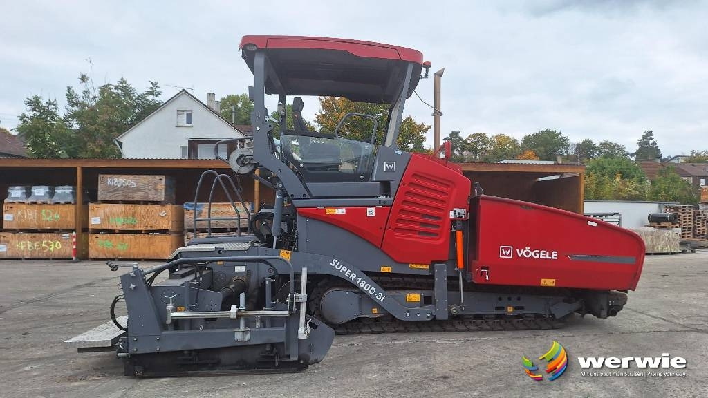 Vögele SUPER 1800-3i - Asfaltutlegger: bilde 1 Vögele SUPER 1800-3i - Asfaltutlegger: bilde 1