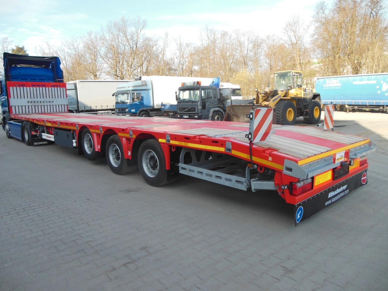 Kässbohrer K.SPA.M3, PLATTFORM MEGA TELESKOP 7M, SOFORT!!! Kässbohrer K.SPA.M3, PLATTFORM MEGA TELESKOP 7M, SOFORT!!! - Lavloader semitrailer: bilde 4 Kässbohrer K.SPA.M3, PLATTFORM MEGA TELESKOP 7M, SOFORT!!! Kässbohrer K.SPA.M3, PLATTFORM MEGA TELESKOP 7M, SOFORT!!! - Lavloader semitrailer: bilde 4