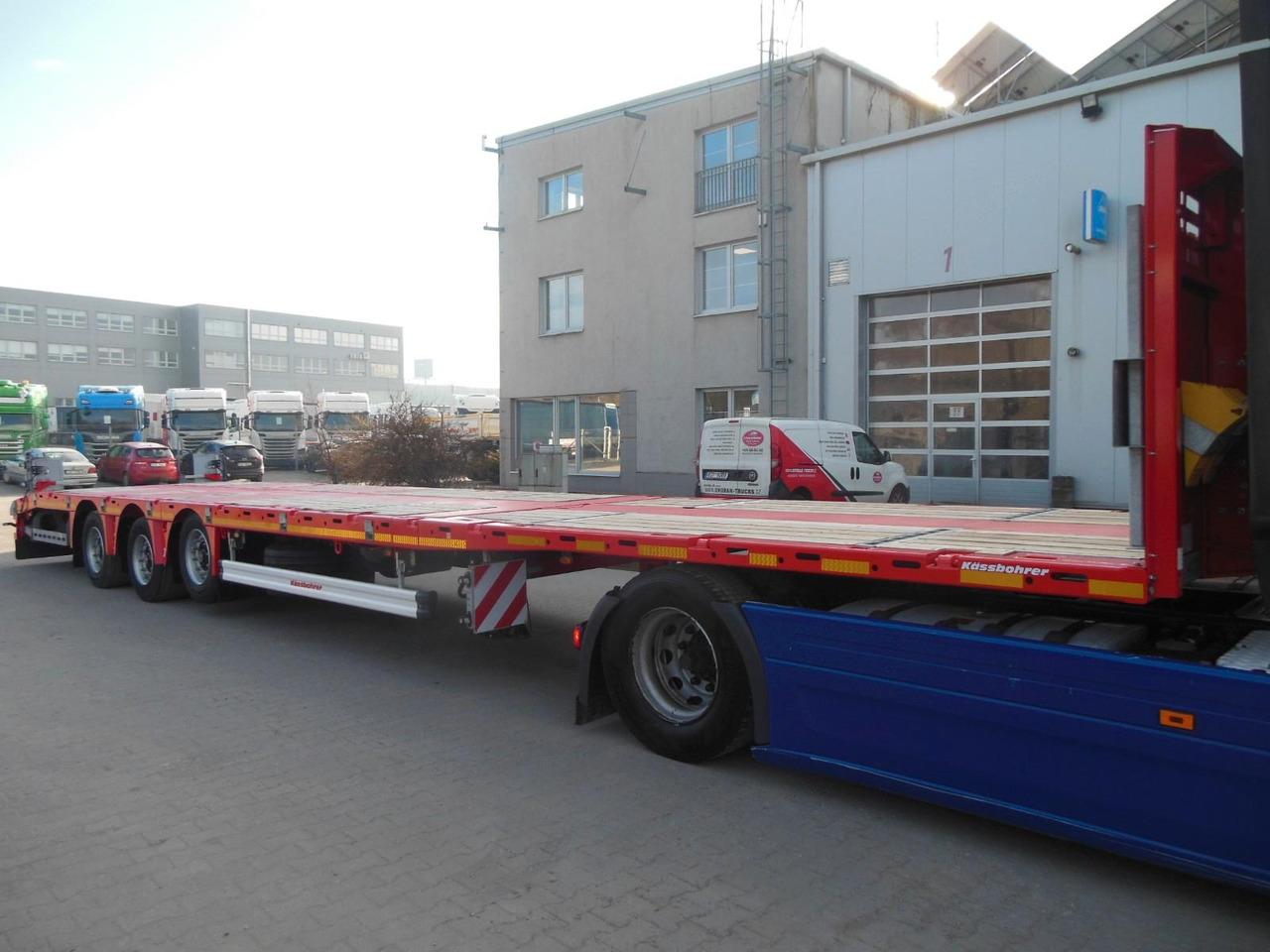 Kässbohrer K.SPA.M3, PLATTFORM MEGA TELESKOP 7M, SOFORT!!! Kässbohrer K.SPA.M3, PLATTFORM MEGA TELESKOP 7M, SOFORT!!! - Åpen semitrailer: bilde 2 Kässbohrer K.SPA.M3, PLATTFORM MEGA TELESKOP 7M, SOFORT!!! Kässbohrer K.SPA.M3, PLATTFORM MEGA TELESKOP 7M, SOFORT!!! - Åpen semitrailer: bilde 2