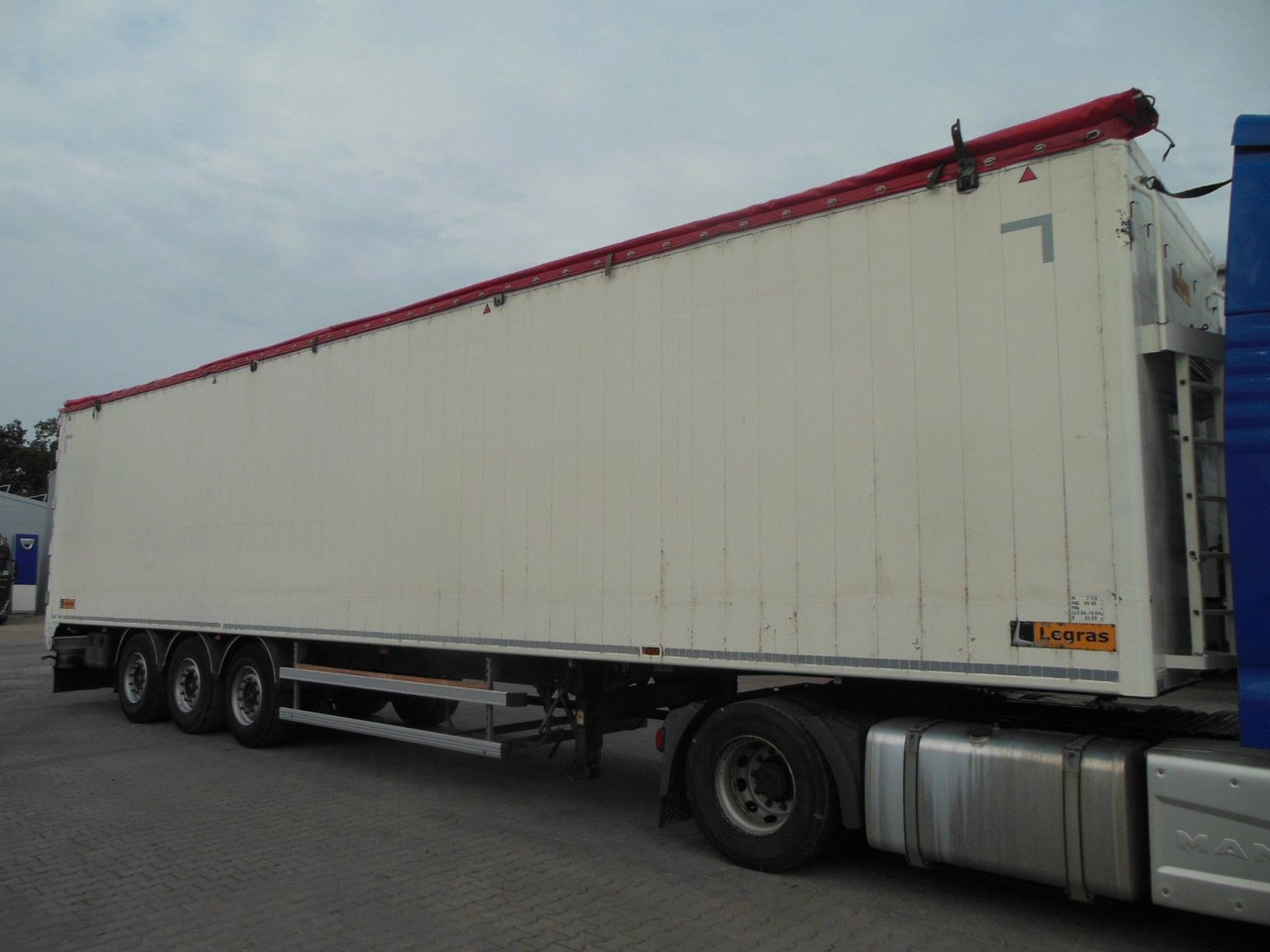 Legras SBS 2220, SAF, 95m3 - Med walking floor semitrailer: bilde 3 Legras SBS 2220, SAF, 95m3 - Med walking floor semitrailer: bilde 3