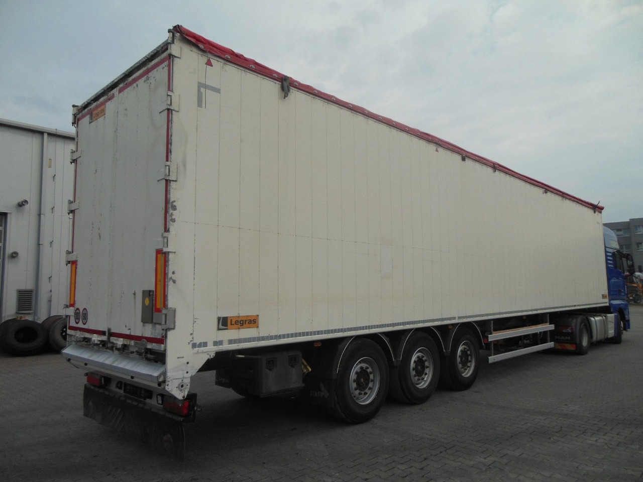 Legras SBS 2220, SAF, 95m3 - Med walking floor semitrailer: bilde 1 Legras SBS 2220, SAF, 95m3 - Med walking floor semitrailer: bilde 1