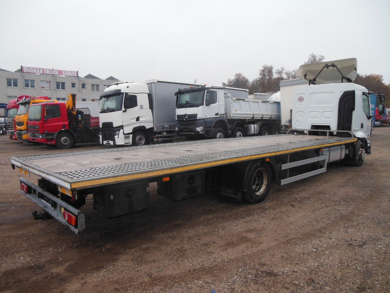 Renault Midlum 280.12 DXI, Plattform 8,5 m, Euro 5 - Planbil: bilde 3 Renault Midlum 280.12 DXI, Plattform 8,5 m, Euro 5 - Planbil: bilde 3