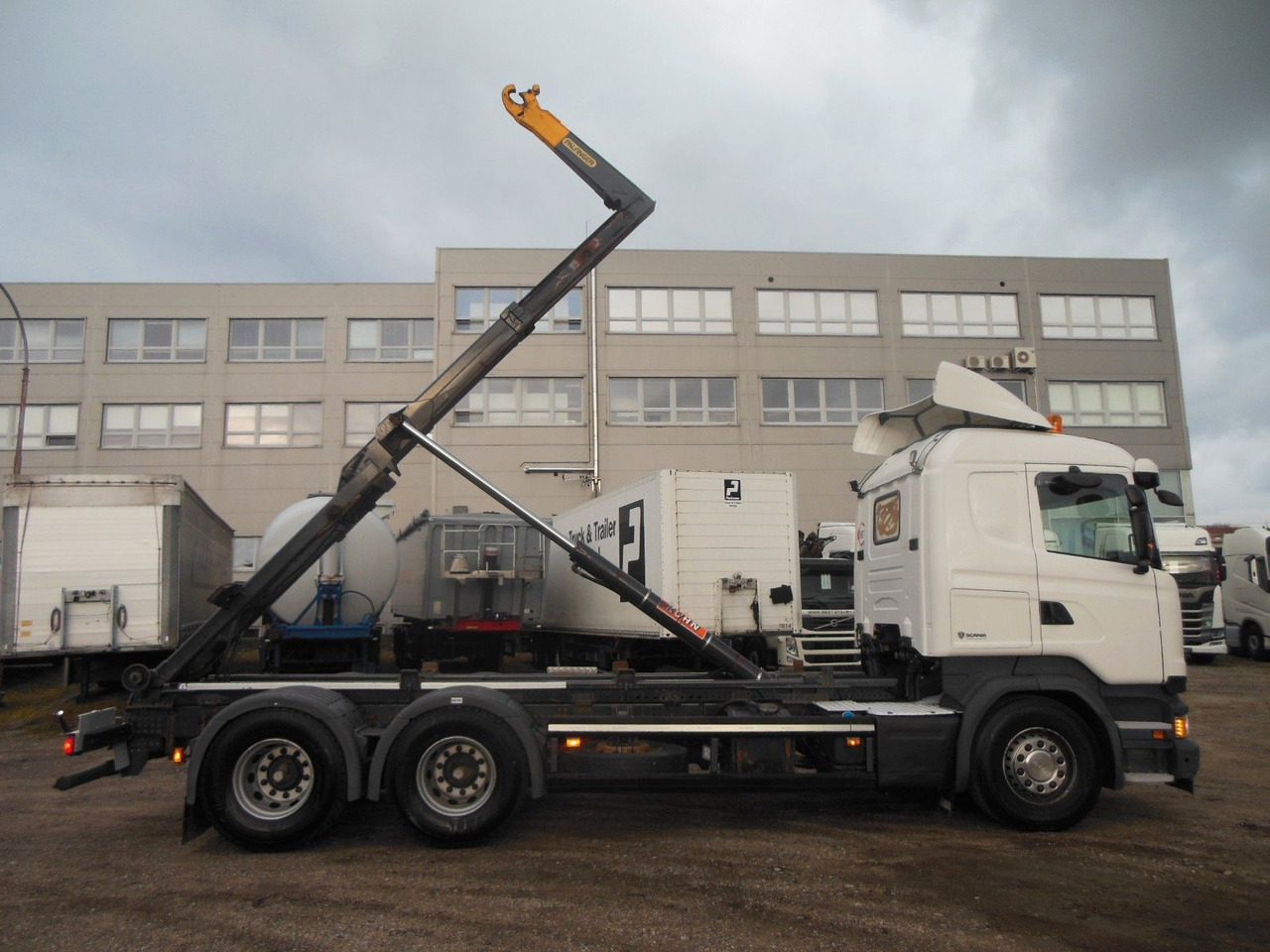 Krokbil Scania R 450, 6X4, RETARDER, PALFINGER T20: bilde 12