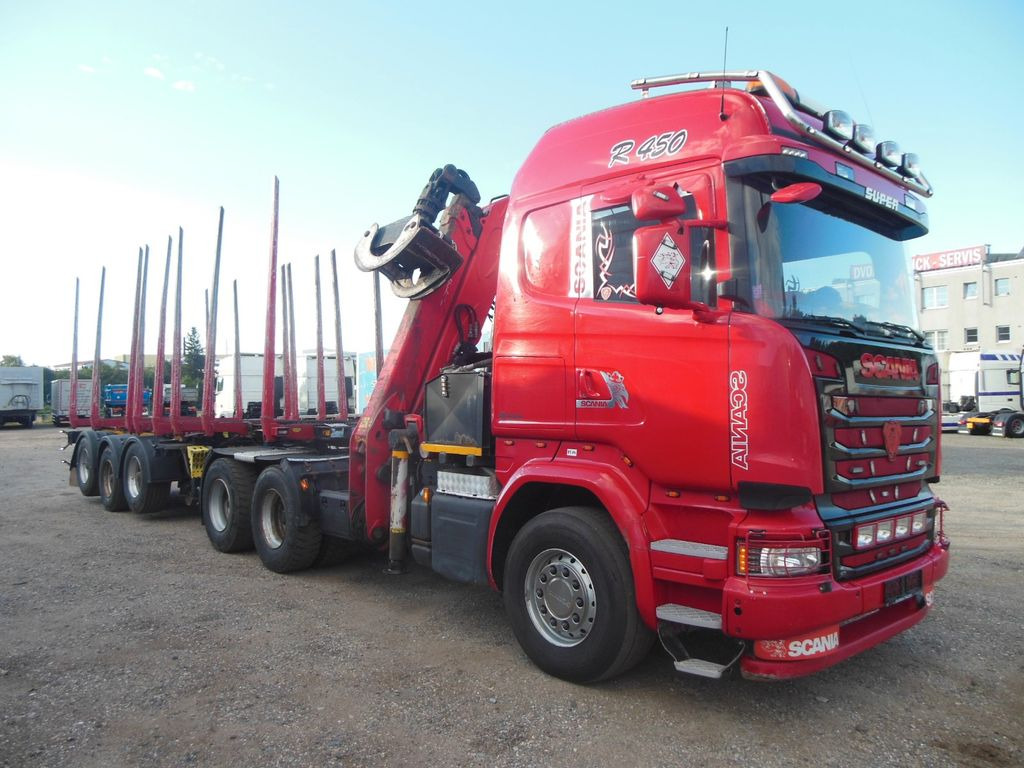 Scania R450,6X4, KRAN, EPSILON 170 + UMIKOV TELESKOP - Tømmerbil, Kranbil: bilde 2 Scania R450,6X4, KRAN, EPSILON 170 + UMIKOV TELESKOP - Tømmerbil, Kranbil: bilde 2