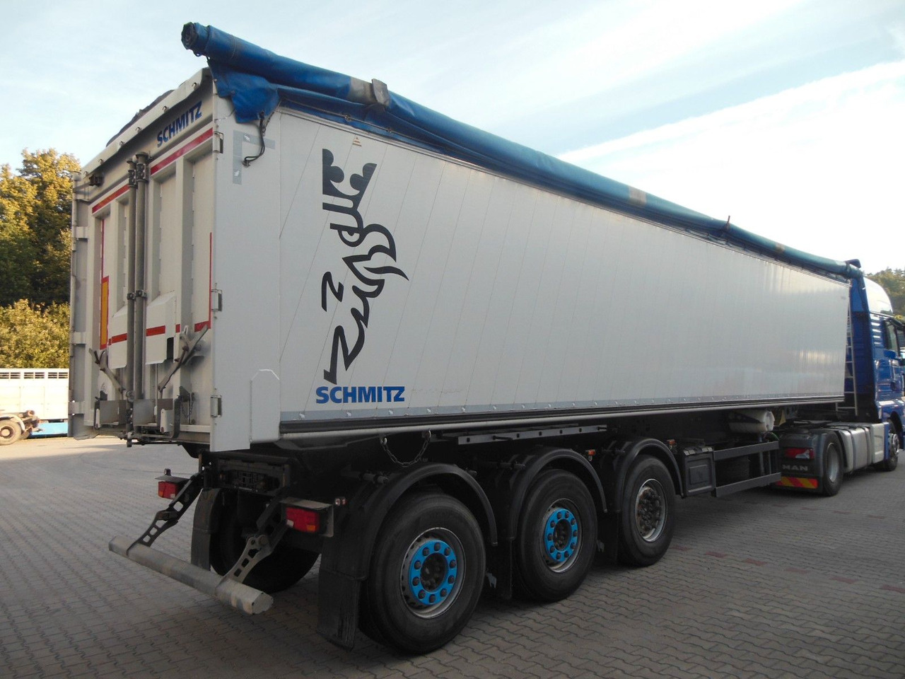 Schmitz Cargobull SKI 24, 51M3, ACHSEN 9 TONE, LIFT ACHSE - Tippsemi: bilde 1 Schmitz Cargobull SKI 24, 51M3, ACHSEN 9 TONE, LIFT ACHSE - Tippsemi: bilde 1