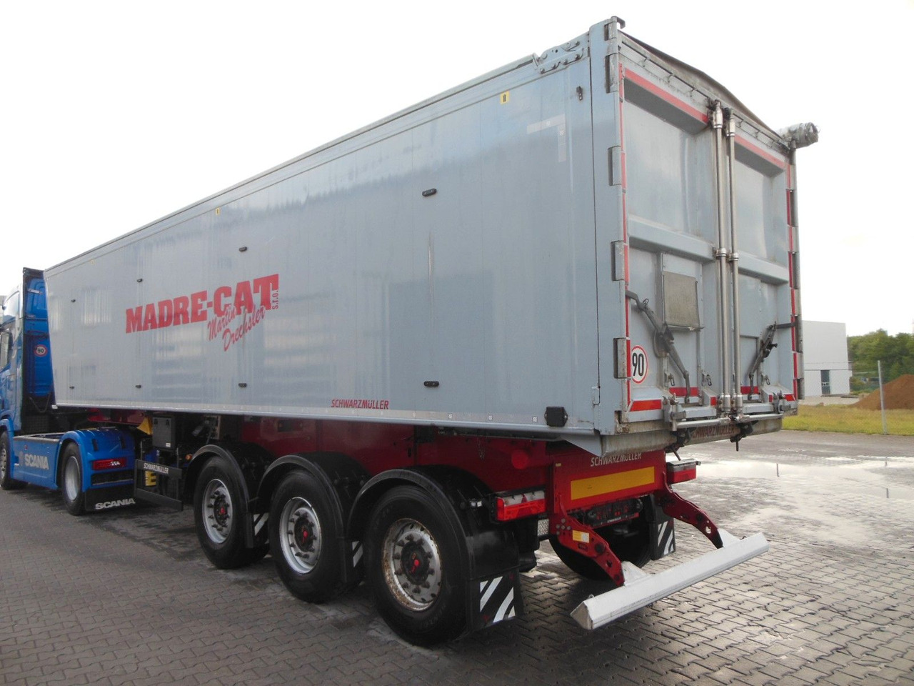 Schwarzmüller KIS 3/E, SAF, 49M3, ACHSEN 9 TONE, TOP - Tippsemi: bilde 4 Schwarzmüller KIS 3/E, SAF, 49M3, ACHSEN 9 TONE, TOP - Tippsemi: bilde 4