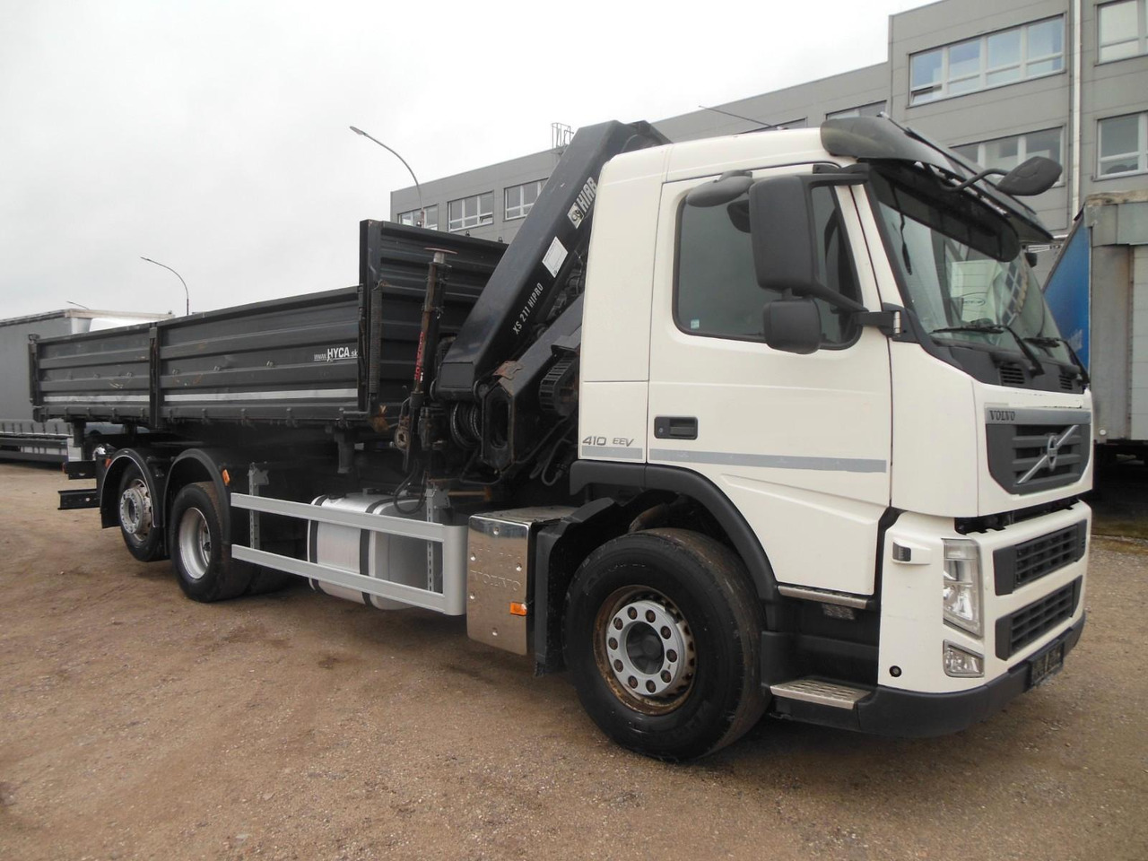Volvo FM 410, 6X2, DREISEITEN KIPPER, HIAB XS 211 - Tippbil, Kranbil: bilde 2 Volvo FM 410, 6X2, DREISEITEN KIPPER, HIAB XS 211 - Tippbil, Kranbil: bilde 2