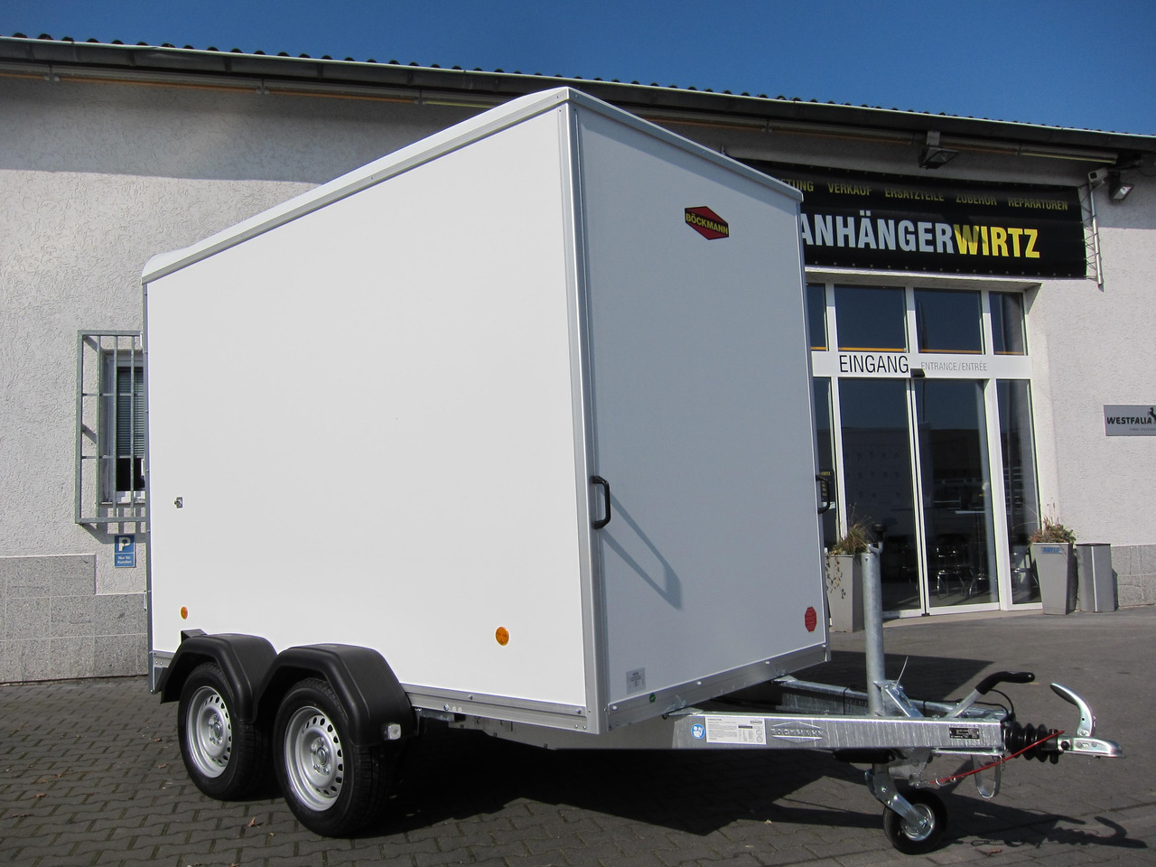 Böckmann Koffer KT 3015/20 H weiß 301x150x202cm (M) 2000kg WCF 100 km/H - Skaphenger: bilde 2 Böckmann Koffer KT 3015/20 H weiß 301x150x202cm (M) 2000kg WCF 100 km/H - Skaphenger: bilde 2