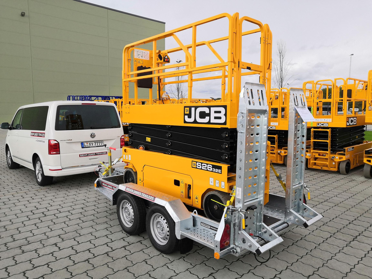 Brian James Digger Plant 543-2813-27 280x130cm Schaufelablage Rampen Reserverad 2700kg Aktion - Maskinhenger: bilde 4 Brian James Digger Plant 543-2813-27 280x130cm Schaufelablage Rampen Reserverad 2700kg Aktion - Maskinhenger: bilde 4